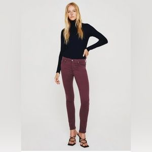 AG Adriano Goldschmied The Prima Cigarette Leg Jeans, Size: 29